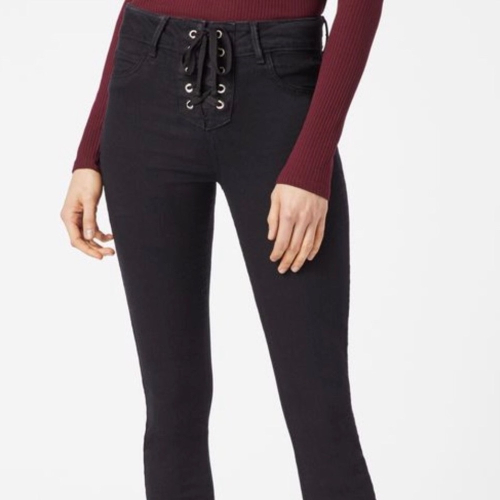 FRAME High Rise Skinny Jeans - Picture 4 of 13